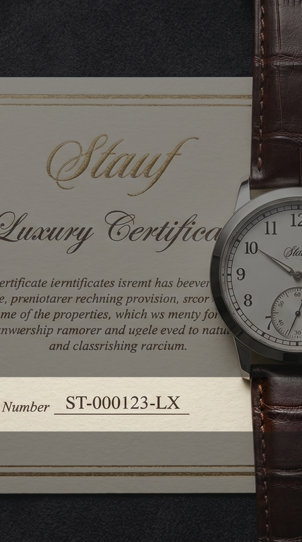 Stauf Luxury Certificate