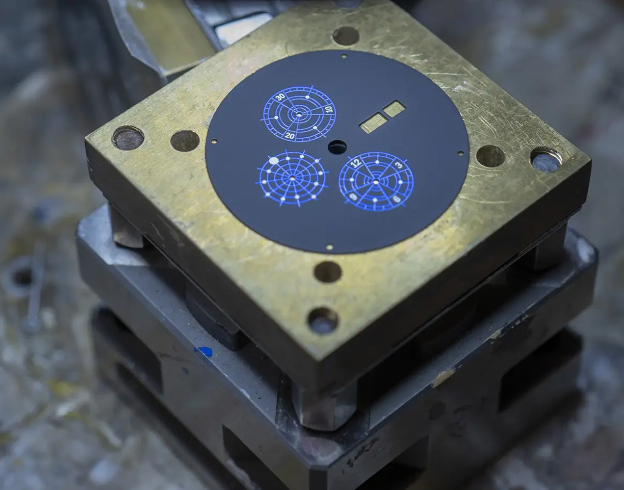 Watchmaker at work
