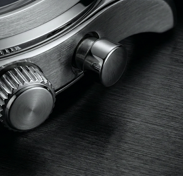 The winding crown and the pusher